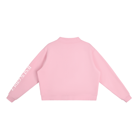 WOG Fleece Mock-Neck Crew Sweatshirt