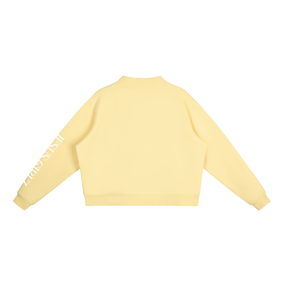 WOG Fleece Mock-Neck Crew Sweatshirt