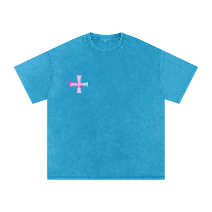 Wonderfully Made Snow Washed Oversized T-Shirt