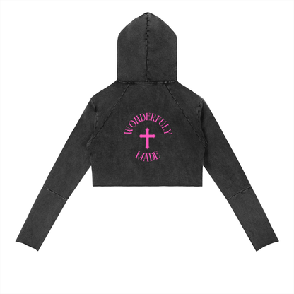 Wonderfully Made Vintage Washed Raw Edge Hoodie