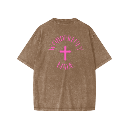 Wonderfully Made Snow Washed Kids' T-Shirt