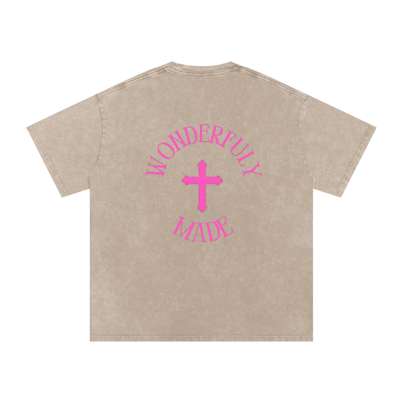 Wonderfully Made Snow Washed Oversized T-Shirt