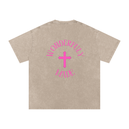 Wonderfully Made Snow Washed Oversized T-Shirt