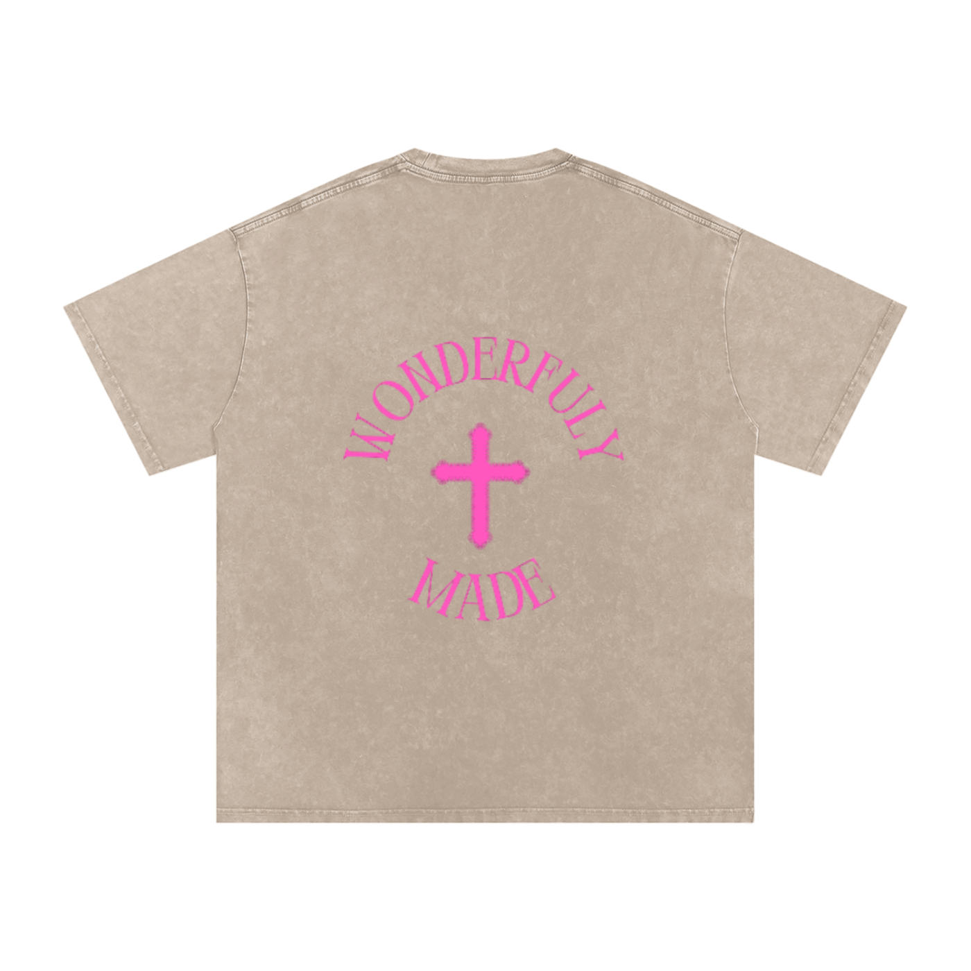 Wonderfully Made Snow Washed Oversized T-Shirt