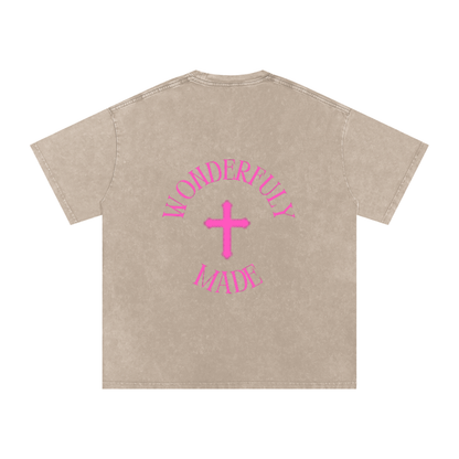 Wonderfully Made Snow Washed Oversized T-Shirt