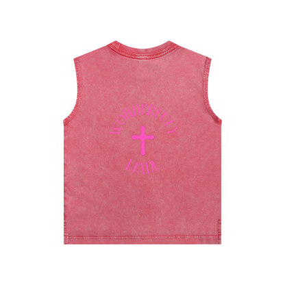 Jesus Girlz Snow Washed Kids' Tank Top