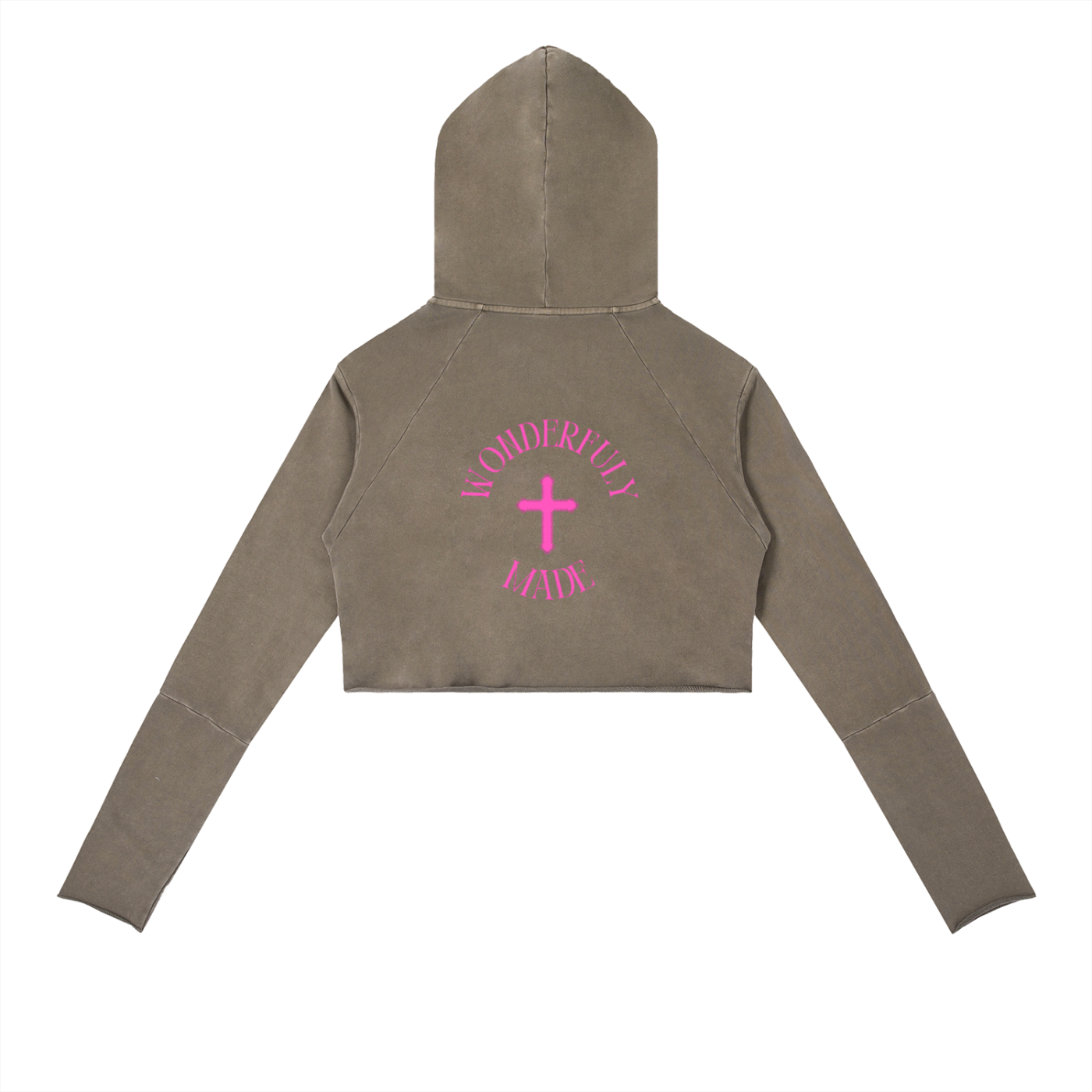 Wonderfully Made Vintage Washed Raw Edge Hoodie