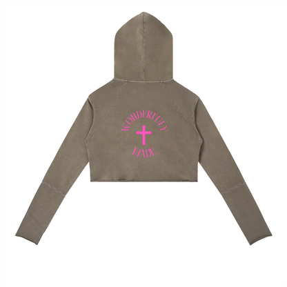 Wonderfully Made Vintage Washed Raw Edge Hoodie