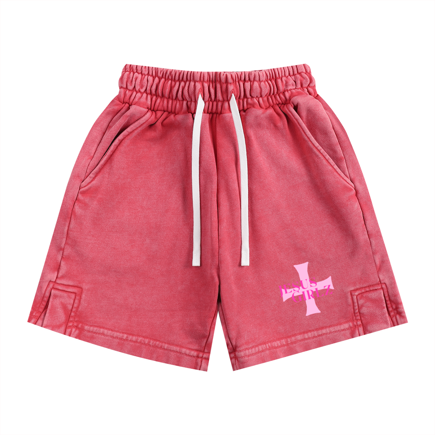 Jesus Girlz Snow Washed Kids' Shorts