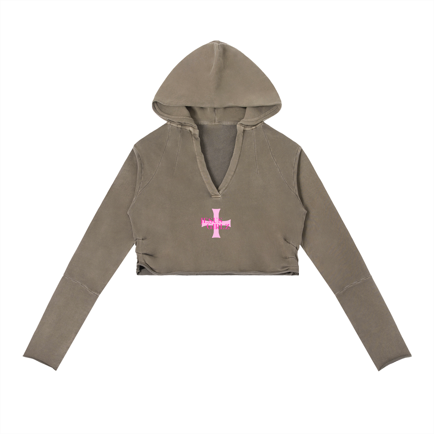 Wonderfully Made Vintage Washed Raw Edge Hoodie