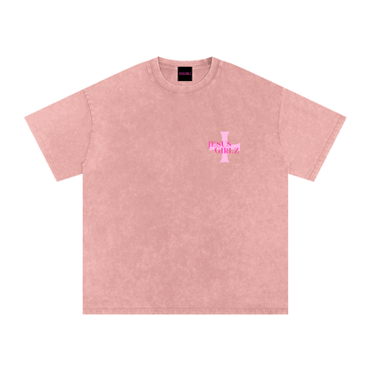P31 Snow Washed Oversized Cotton T-Shirt