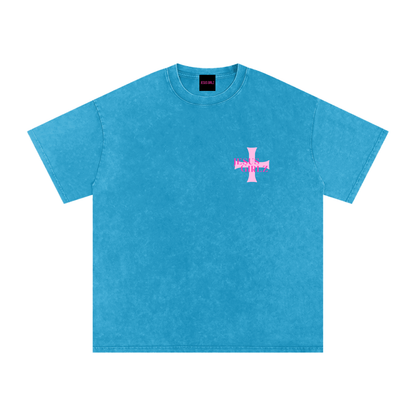 P31 Snow Washed Oversized Cotton T-Shirt