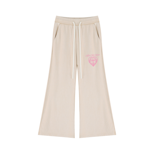 AHH Mineral Wash Flared Leg Sweatpants