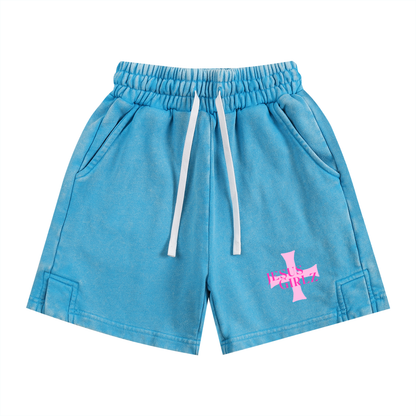 Jesus Girlz Snow Washed Kids' Shorts
