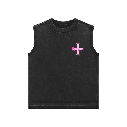 Jesus Girlz Snow Washed Kids' Tank Top