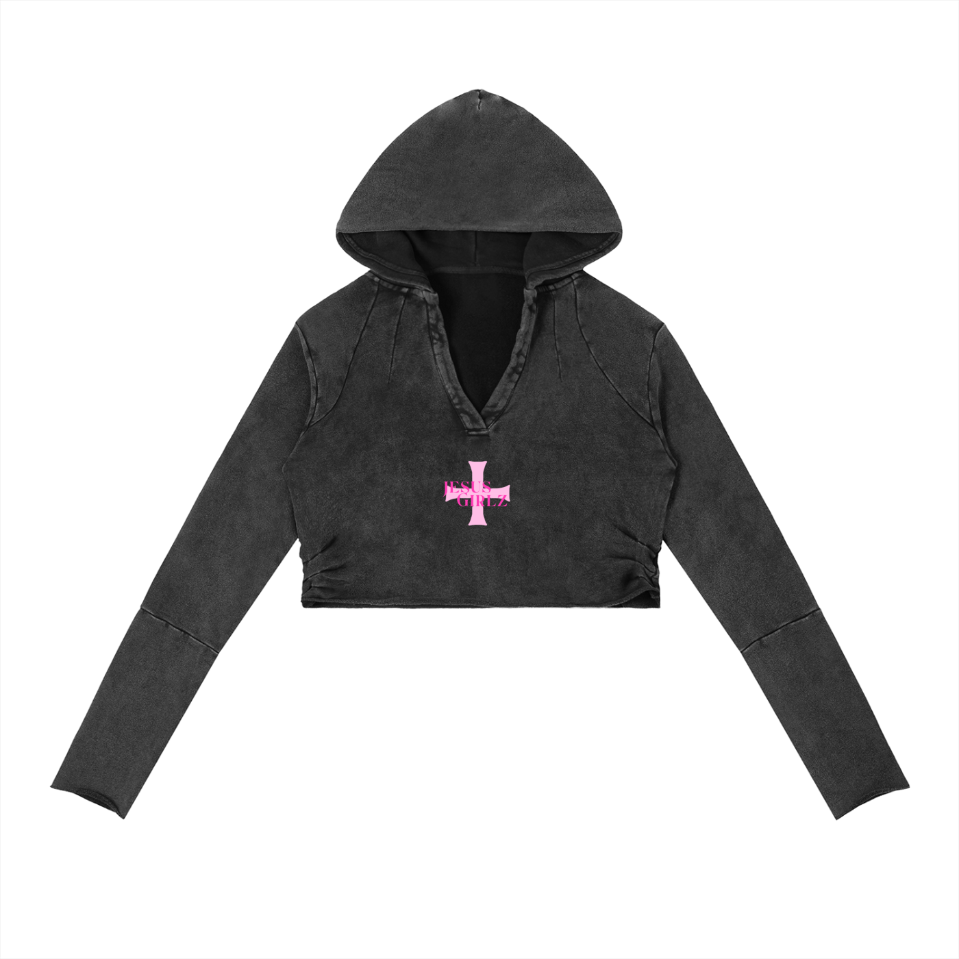 Wonderfully Made Vintage Washed Raw Edge Hoodie
