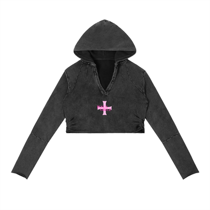 Wonderfully Made Vintage Washed Raw Edge Hoodie