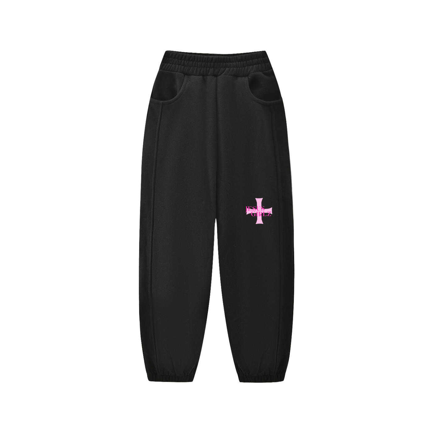 Jesus Girlz Kids' Fleece Jogged Sweatpants