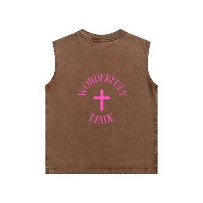 Jesus Girlz Snow Washed Kids' Tank Top