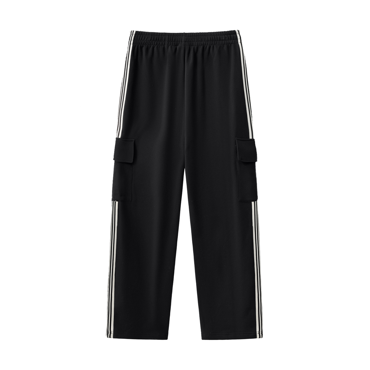 Jesus Girlz Side Stripe Straight-Leg Pants