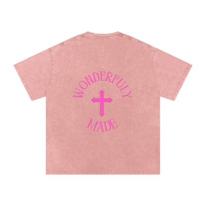Wonderfully Made Snow Washed Oversized T-Shirt