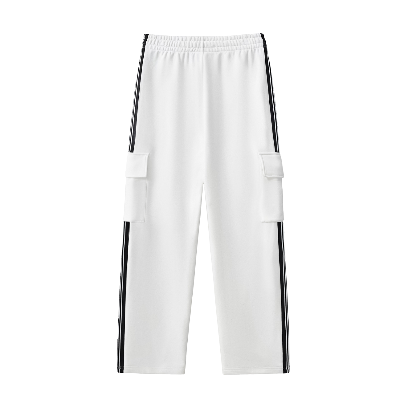 Jesus Girlz Side Stripe Straight-Leg Pants