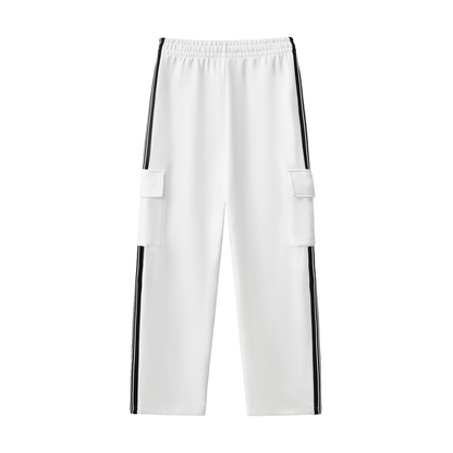 Jesus Girlz Side Stripe Straight-Leg Pants