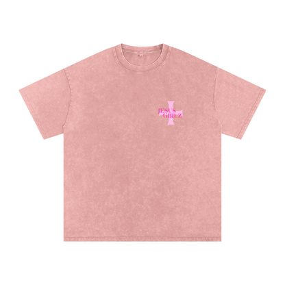 Wonderfully Made Snow Washed Oversized T-Shirt