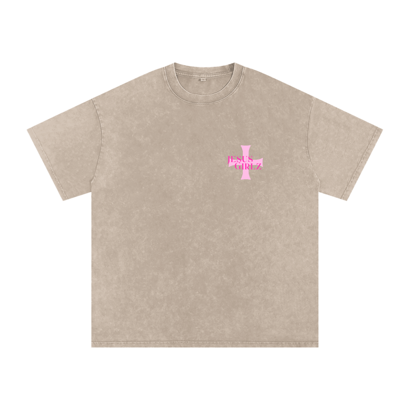 Wonderfully Made Snow Washed Oversized T-Shirt