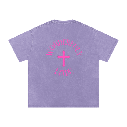 Wonderfully Made Snow Washed Oversized T-Shirt