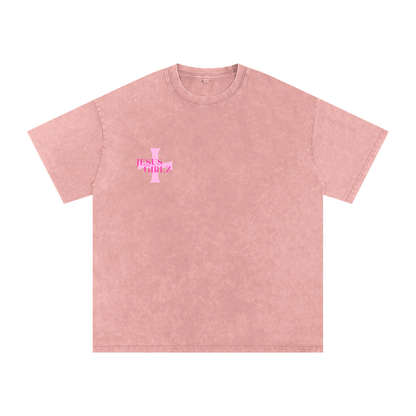 Wonderfully Made Snow Washed Oversized T-Shirt