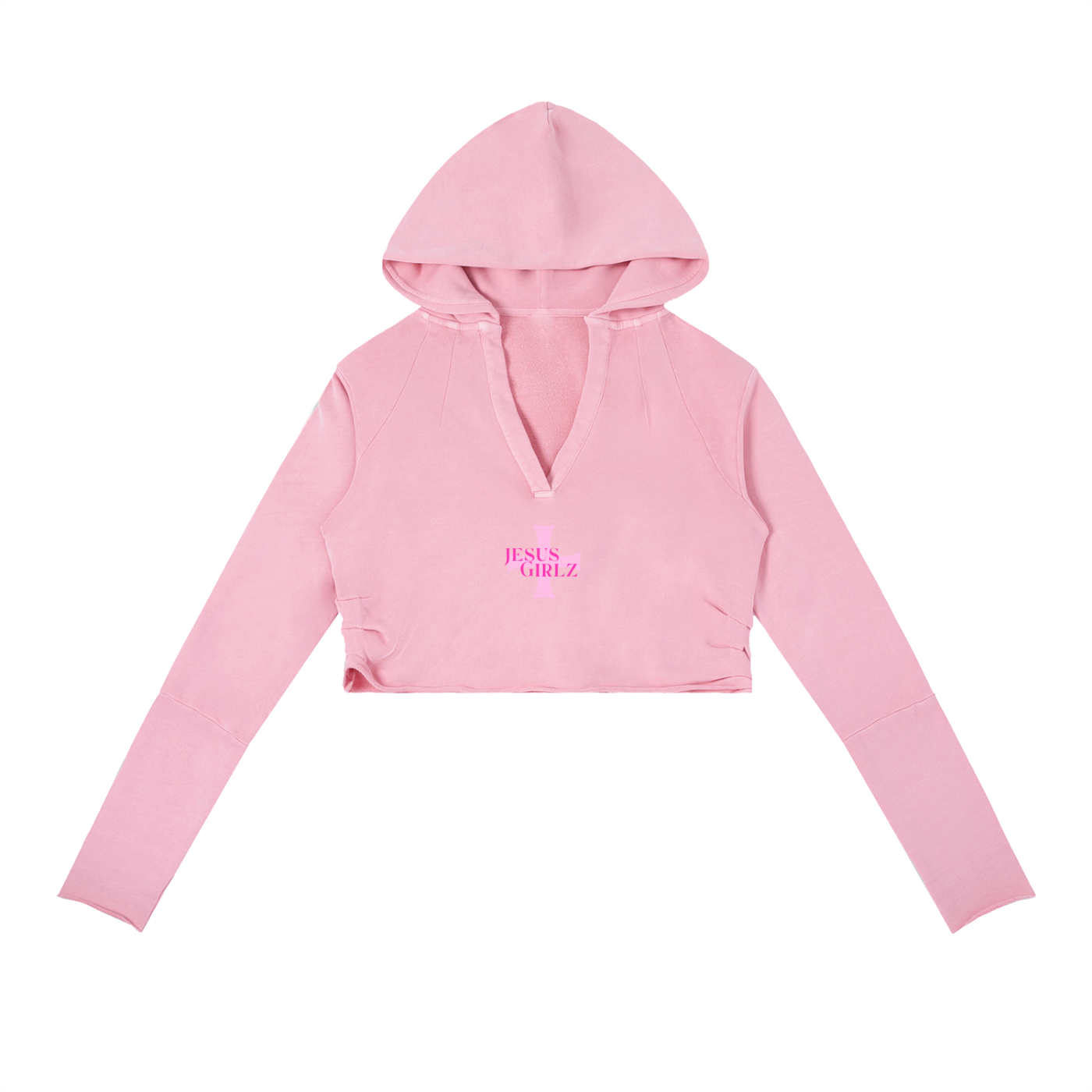 Wonderfully Made Vintage Washed Raw Edge Hoodie