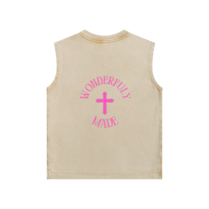 Jesus Girlz Snow Washed Kids' Tank Top
