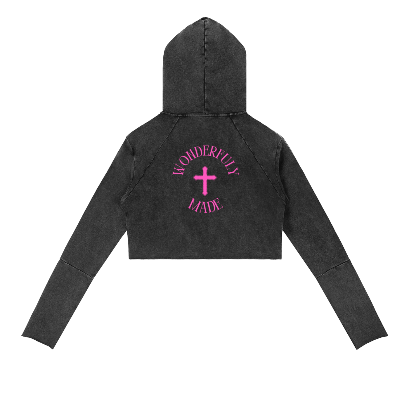 Wonderfully Made Vintage Washed Raw Edge Hoodie