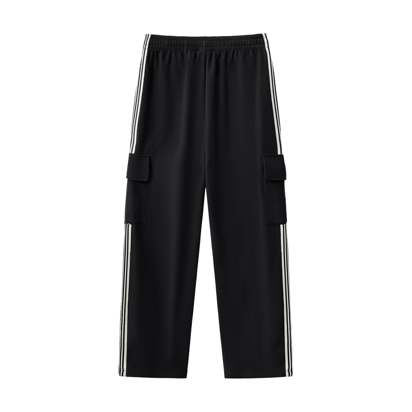 Jesus Girlz Side Stripe Straight-Leg Pants