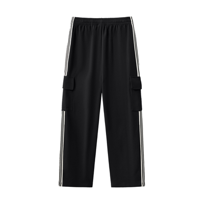 Jesus Girlz Side Stripe Straight-Leg Pants