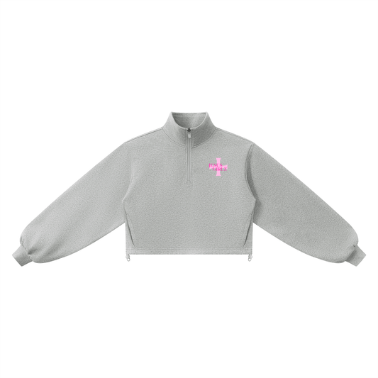P31 Mock-Neck Quarter-Zip Sweatshirt