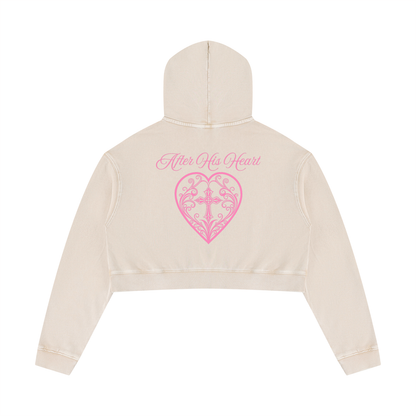 AHH Mineral Washed Crop Hoodie