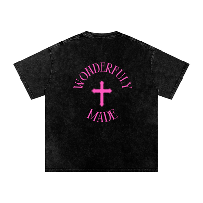Wonderfully Made Snow Washed Oversized T-Shirt