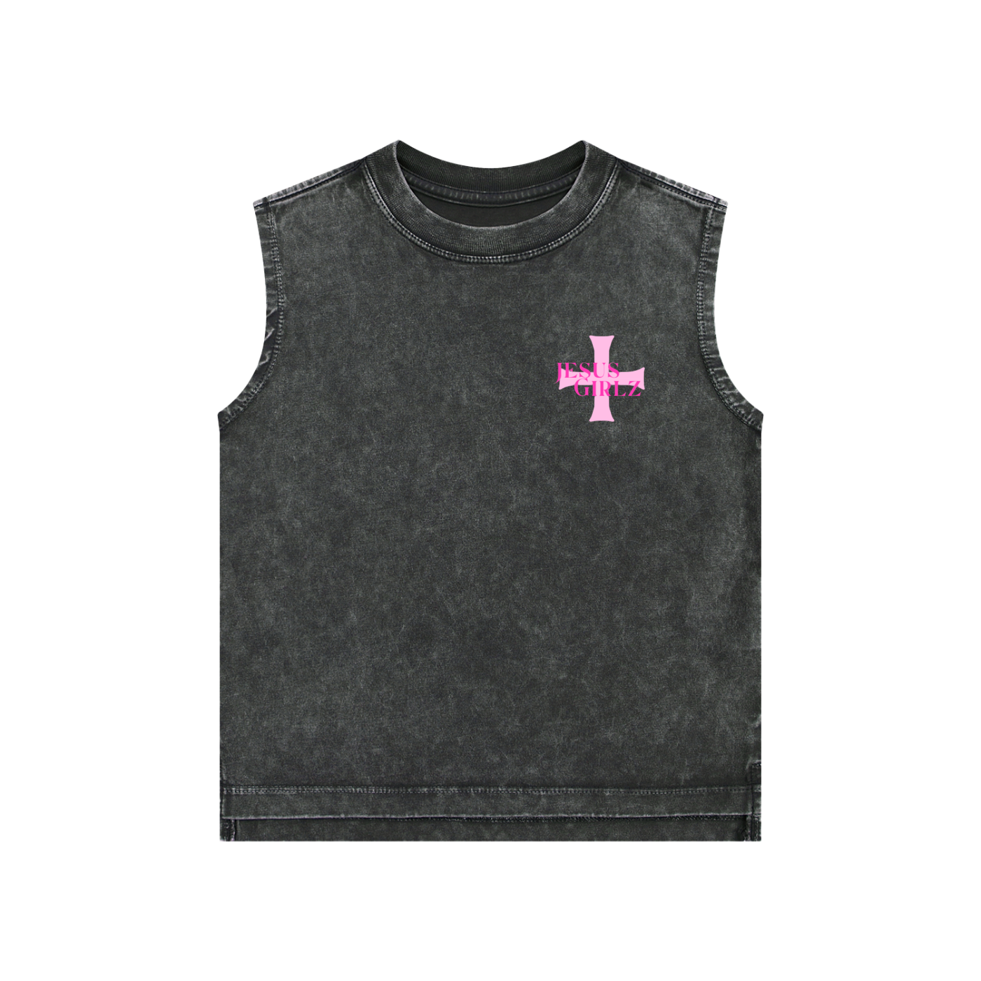 Jesus Girlz Snow Washed Kids' Tank Top