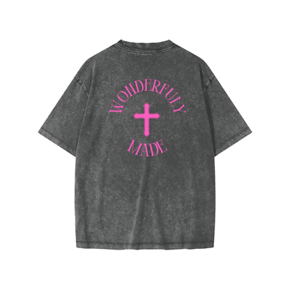 Wonderfully Made Snow Washed Kids' T-Shirt