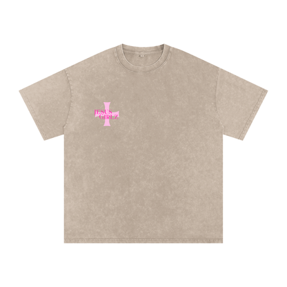 Wonderfully Made Snow Washed Oversized T-Shirt