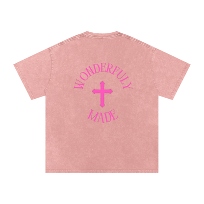 Wonderfully Made Snow Washed Oversized T-Shirt