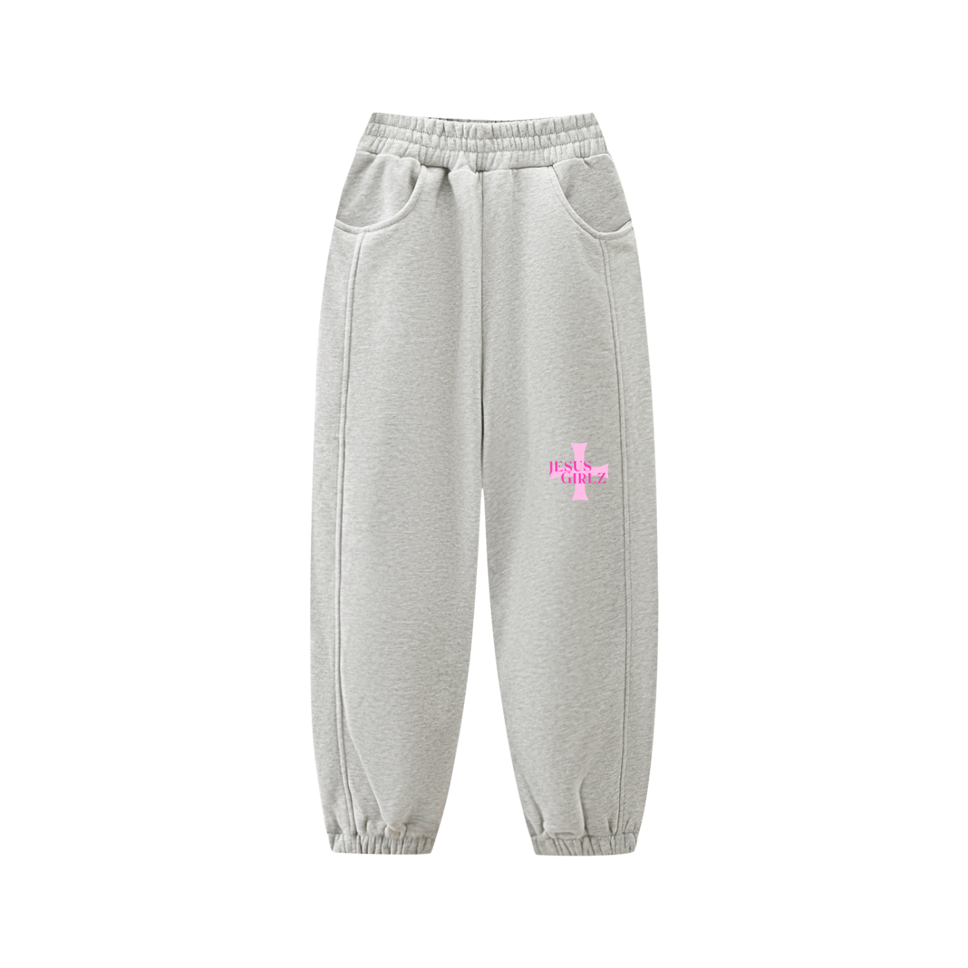 Jesus Girlz Kids' Fleece Jogged Sweatpants