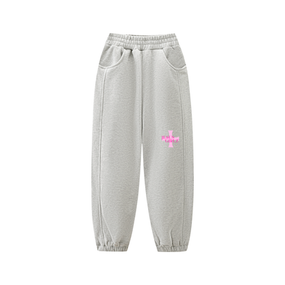 Jesus Girlz Kids' Fleece Jogged Sweatpants