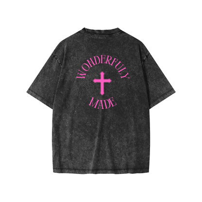 Wonderfully Made Snow Washed Kids' T-Shirt