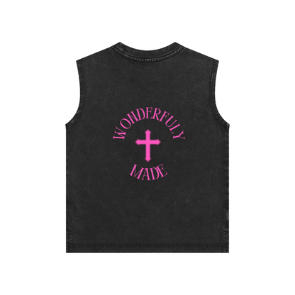 Jesus Girlz Snow Washed Kids' Tank Top