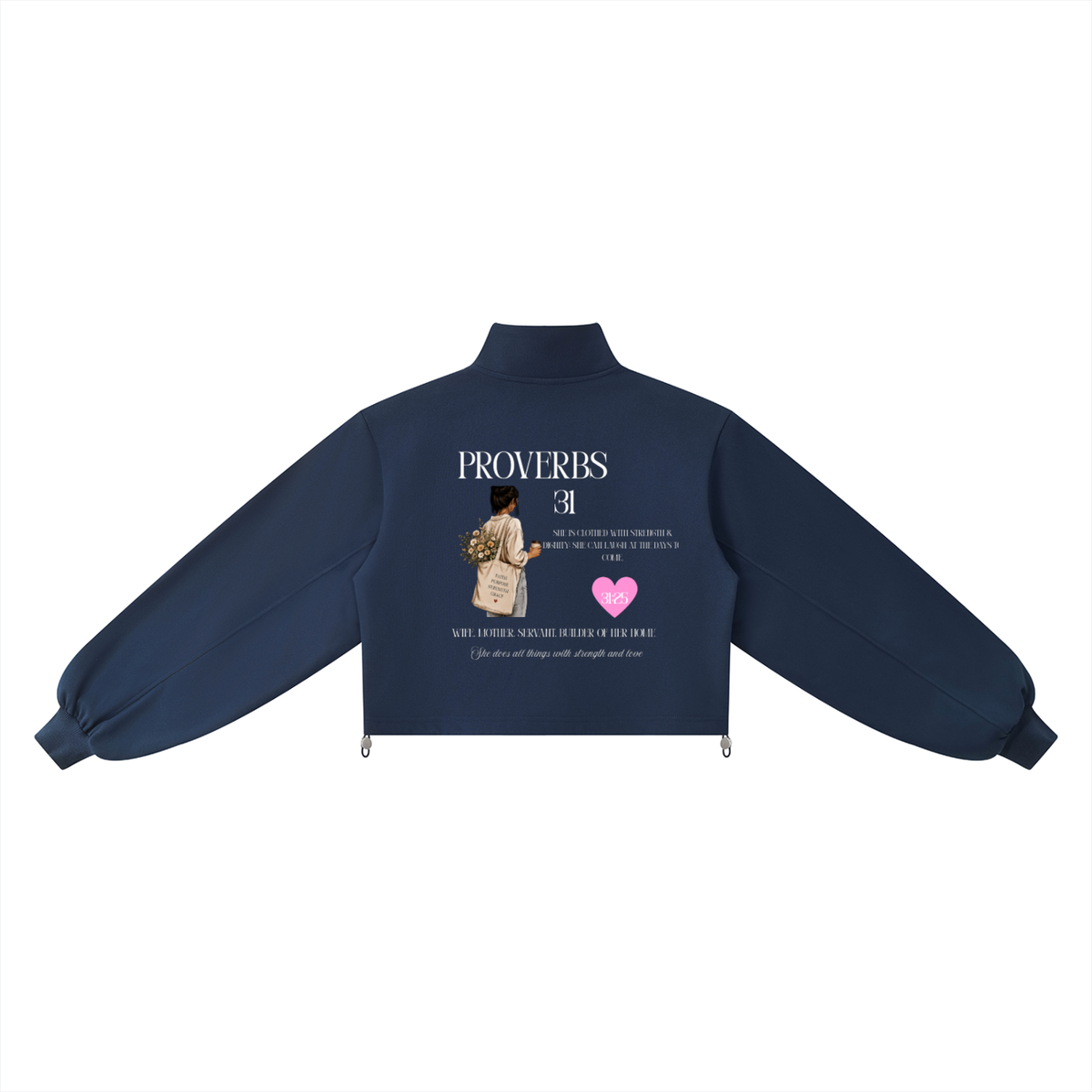 P31 Mock-Neck Quarter-Zip Sweatshirt