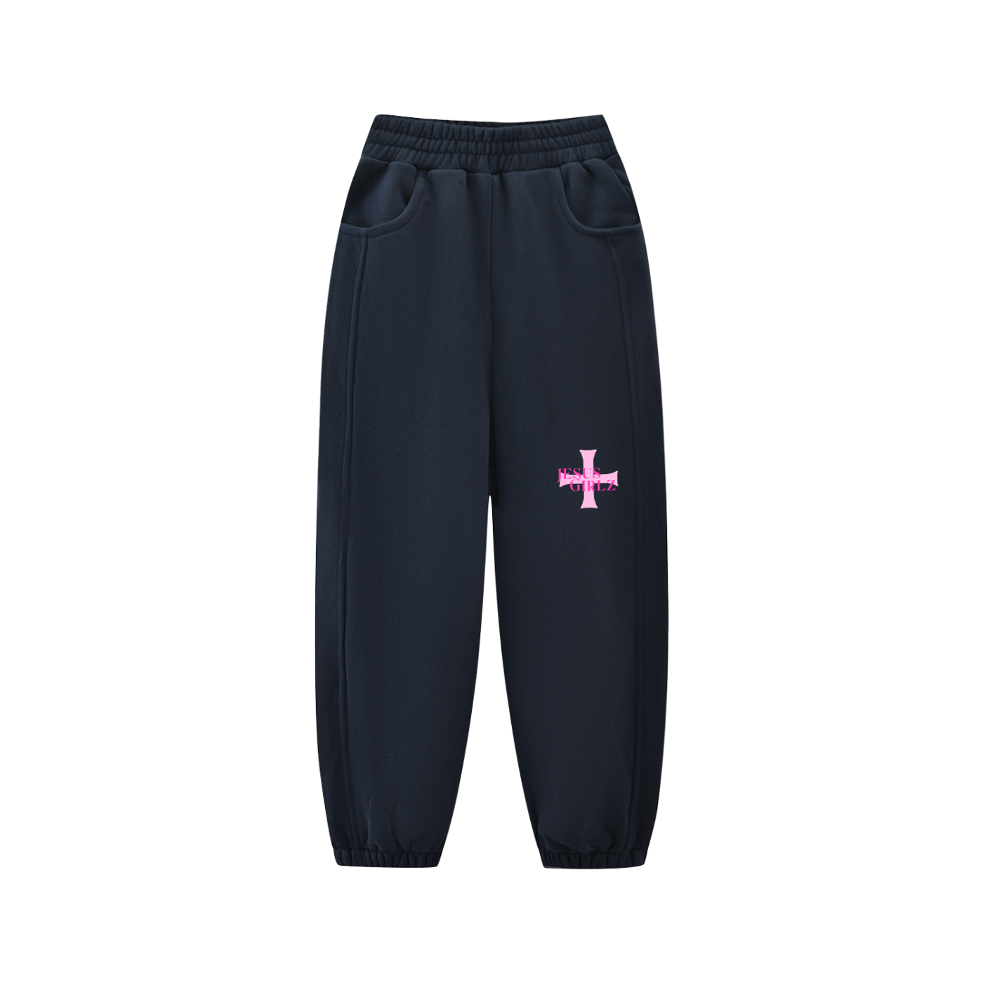 Jesus Girlz Kids' Fleece Jogged Sweatpants