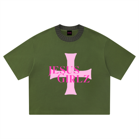Jesus Girlz Heavyweight Boxy T-Shirt